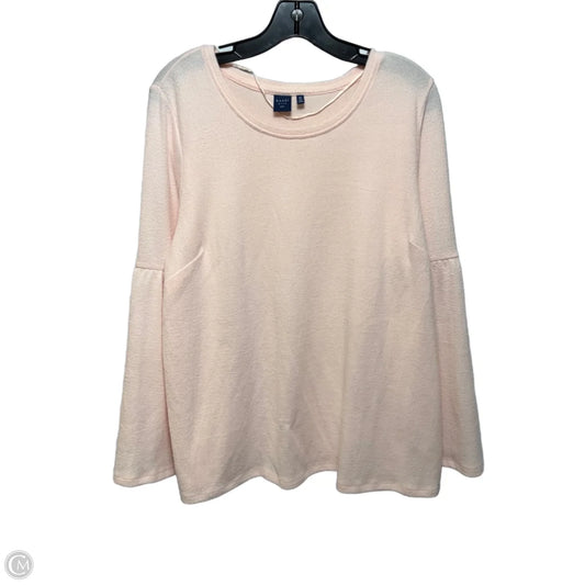Sweater By Kaari Blue In Pink, Size: 1x