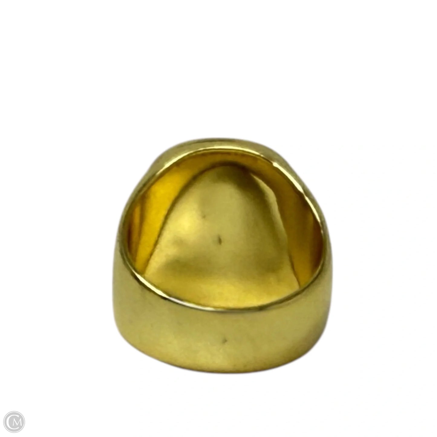 18k Gold Plate Tiger Eye Statement Ring By Sahira, Size: 8