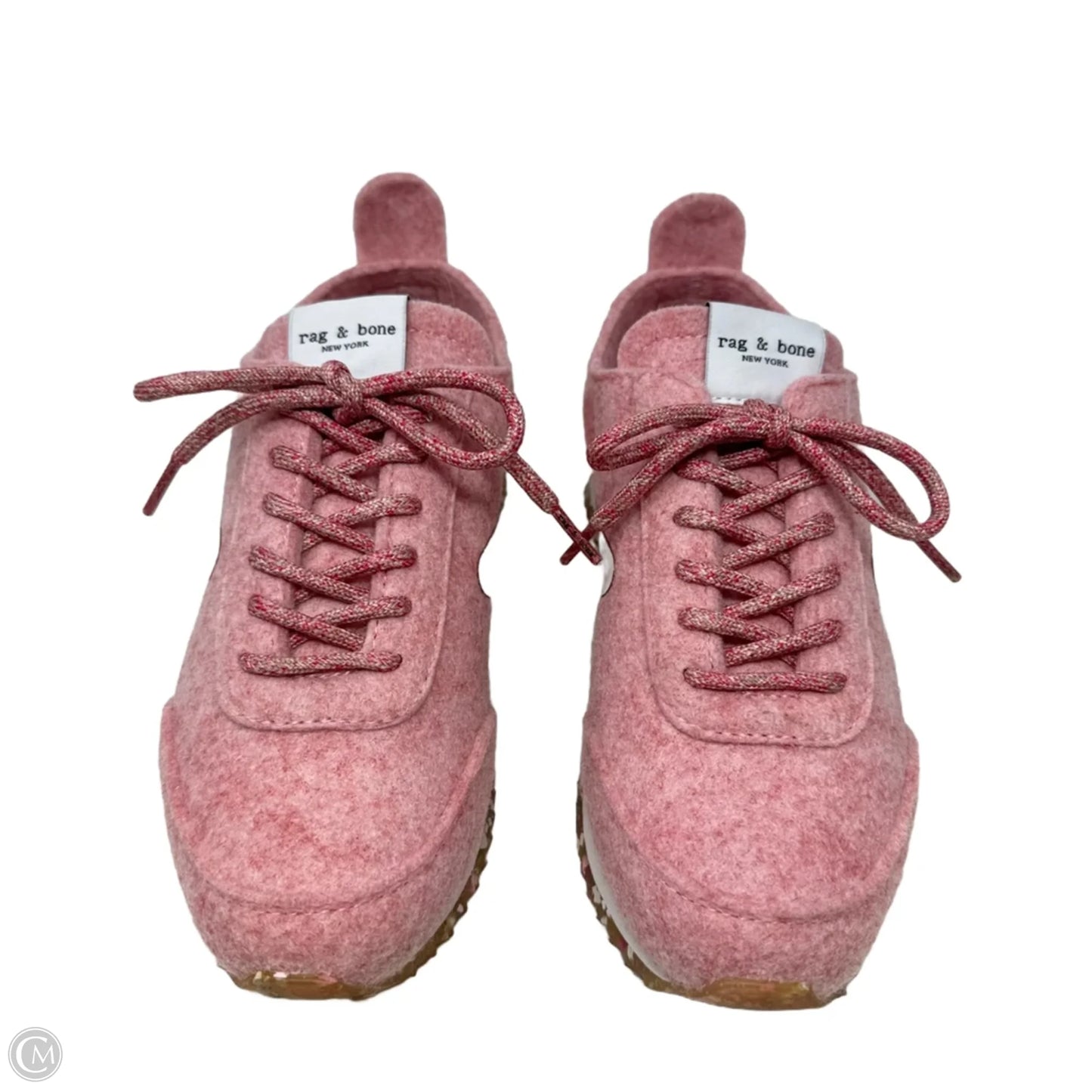 Retro Runner Shoes Sneakers By Rag And Bone In Pink & White, Size: 6 (36)