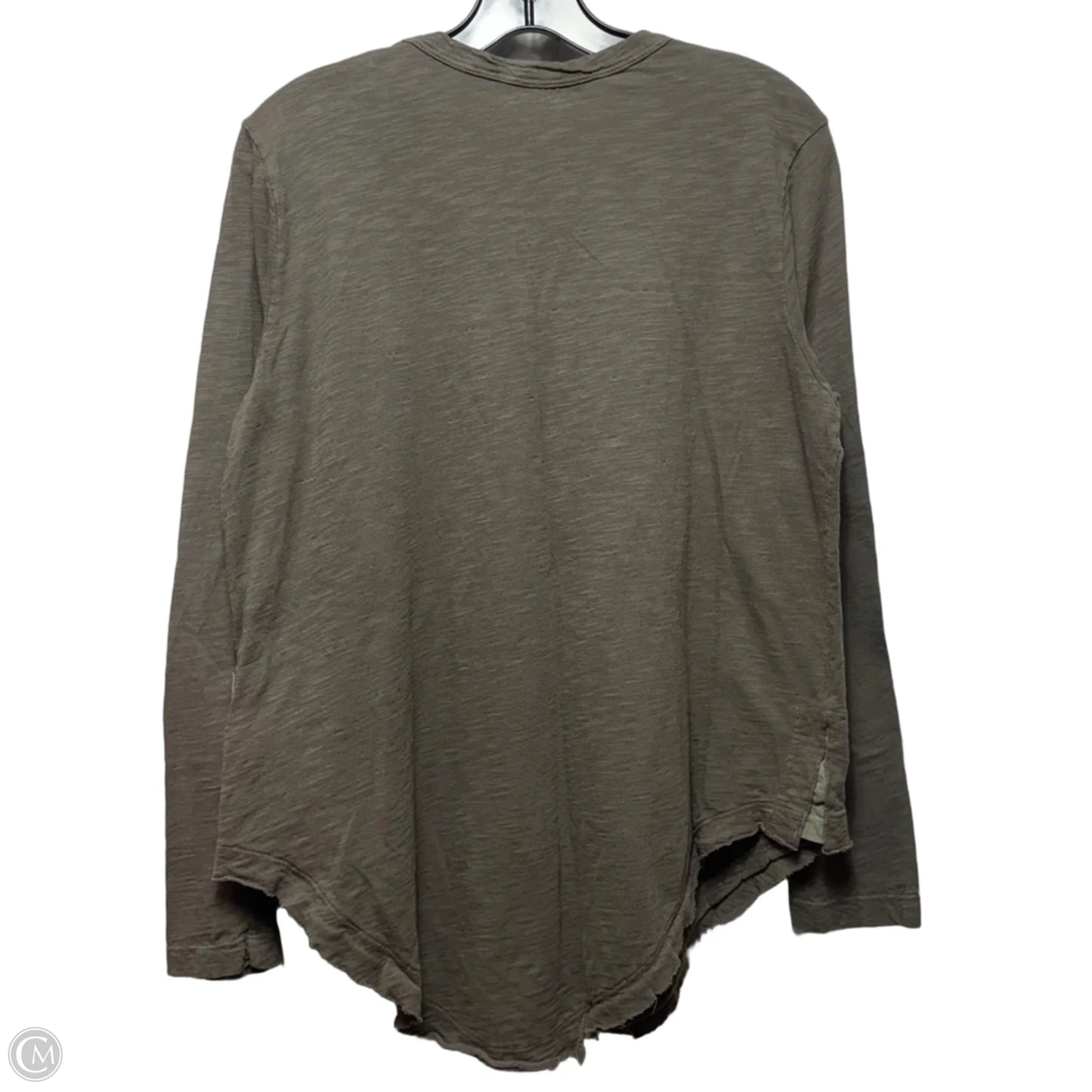 Top Long Sleeve By Wilt In Green, Size: M