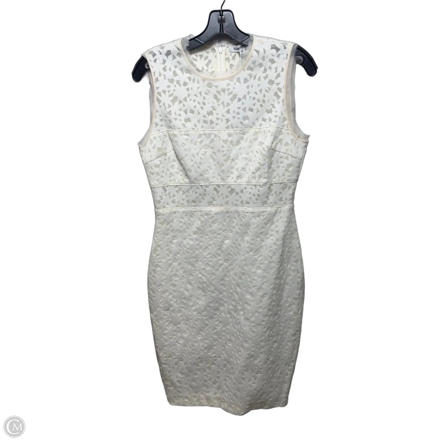 Levine Lace & Mesh Sheath Cocktail Dress By Elizabeth And James In Ivory, Size: 12