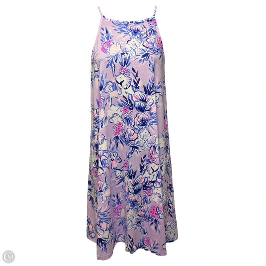 Margot Swing Dress Designer By Lilly Pulitzer In Light Lilac Trunks in the Air, Size: S