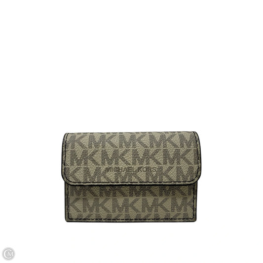 Cooper Logo Accordion Card Case Designer By Michael Kors, Size: Small
