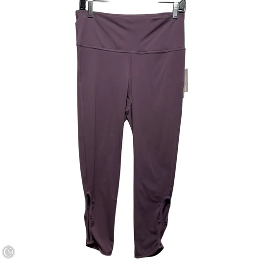 Athletic Leggings By Whisper In Purple, Size: L