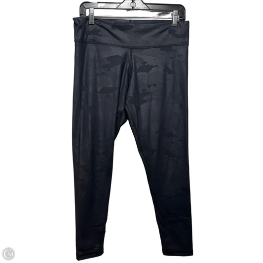 Athletic Leggings By Vie Active In Camouflage Print, Size: L