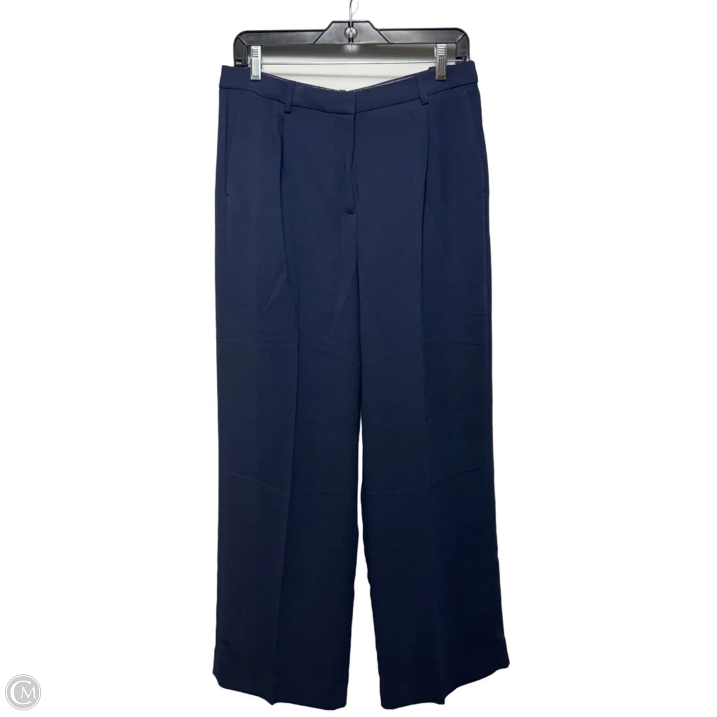Essential Wide Leg Pants By J. Crew In Navy, Size: 8