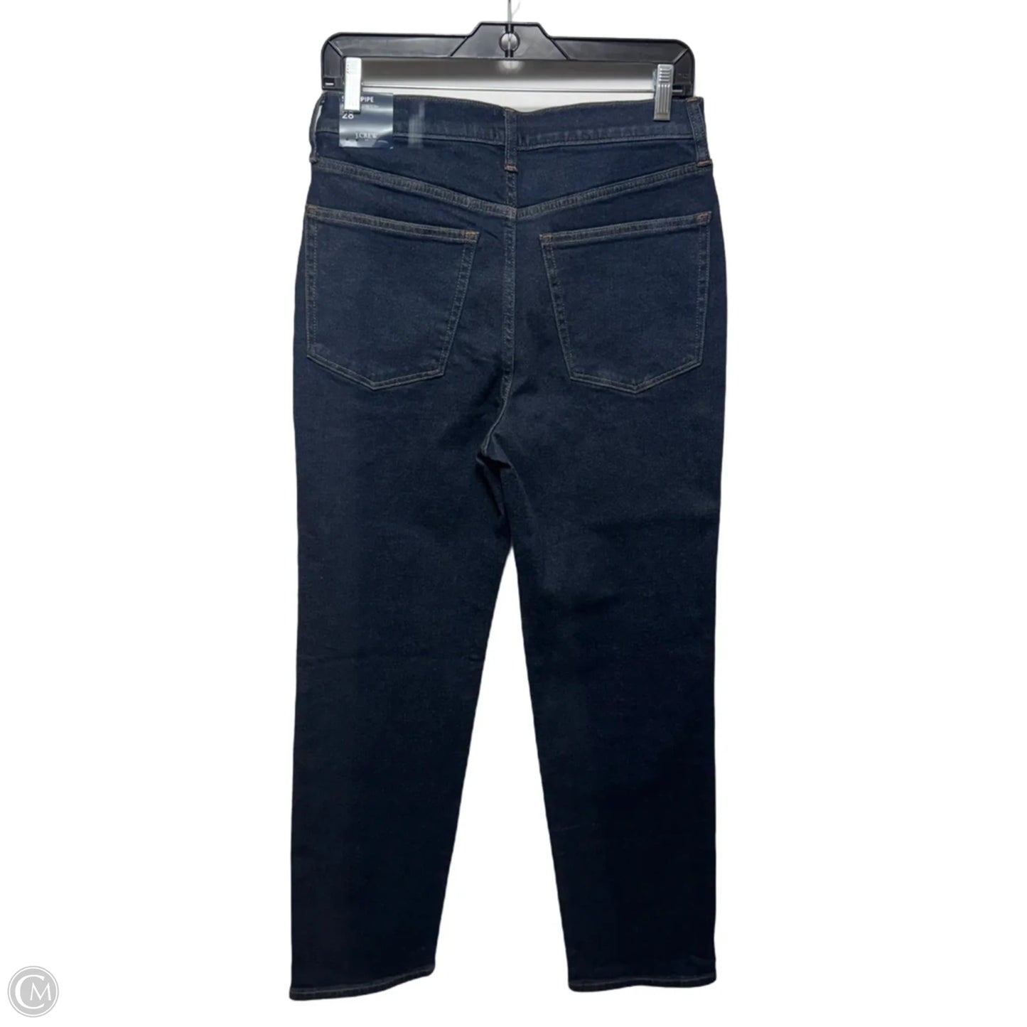Jeans Straight By J. Crew In Blue Denim, Size: 28