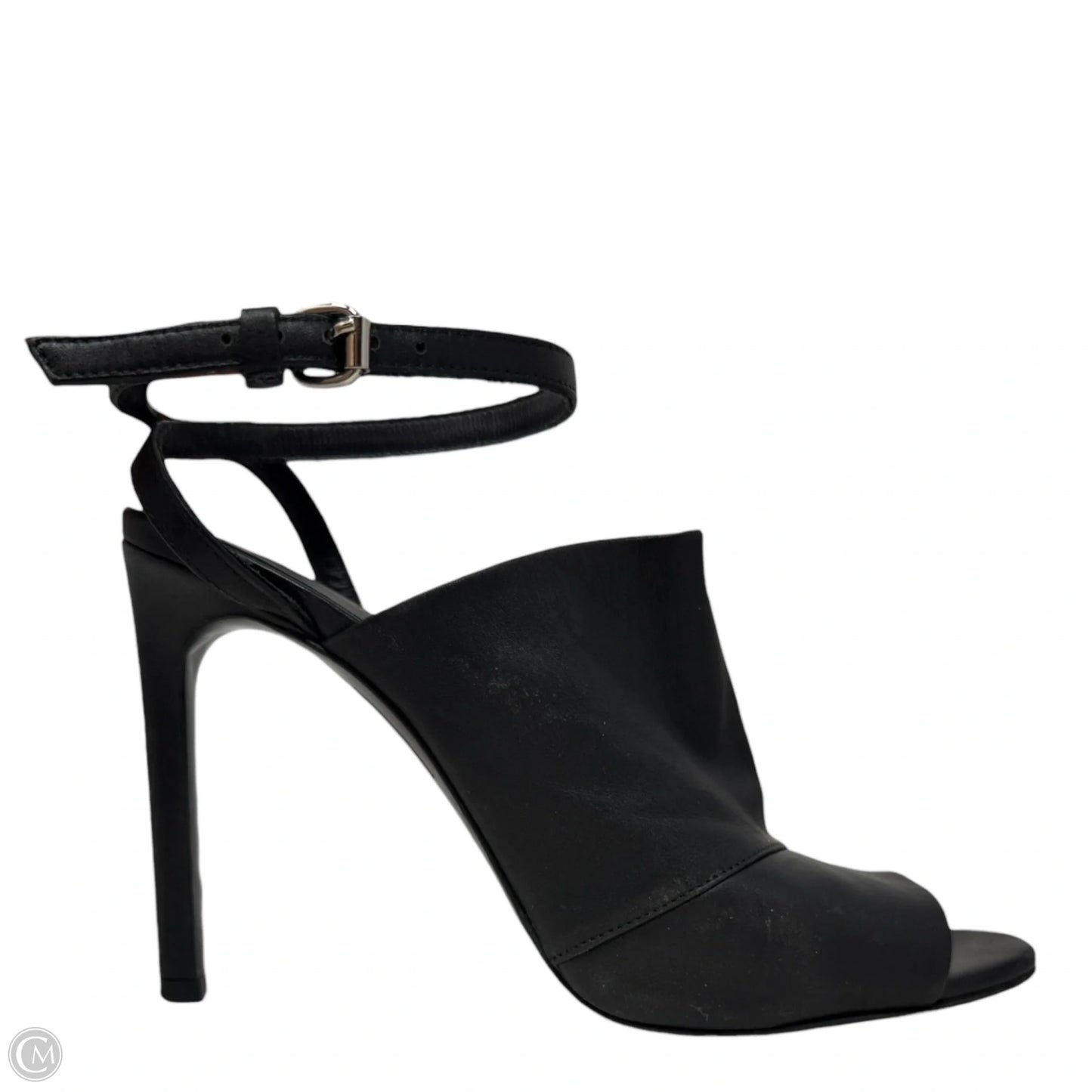Grace Stiletto Mule Sandals 
 By Vince In Black, Size: 6.5