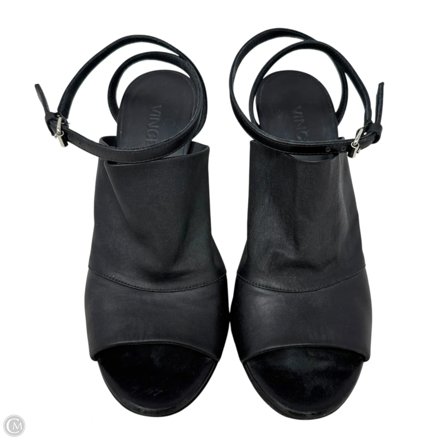 Grace Stiletto Mule Sandals 
 By Vince In Black, Size: 6.5