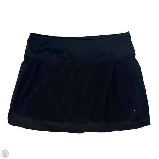 Run With It 14” Athletic Skort By Athleta In Black, Size: M