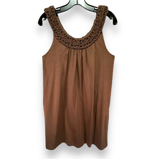 Dress Casual Midi By Tommy Bahama In Brown, Size: S