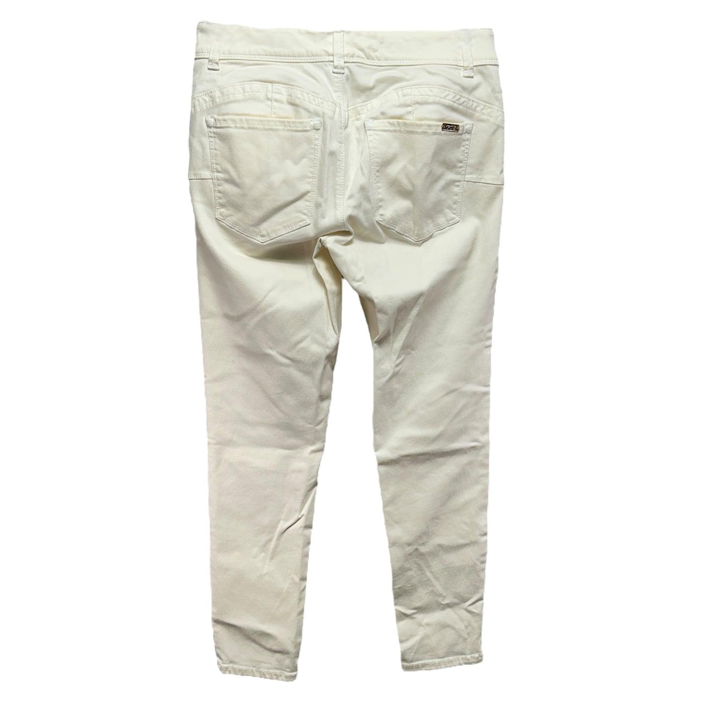 Jeans Skinny By Cache In Cream, Size: 4