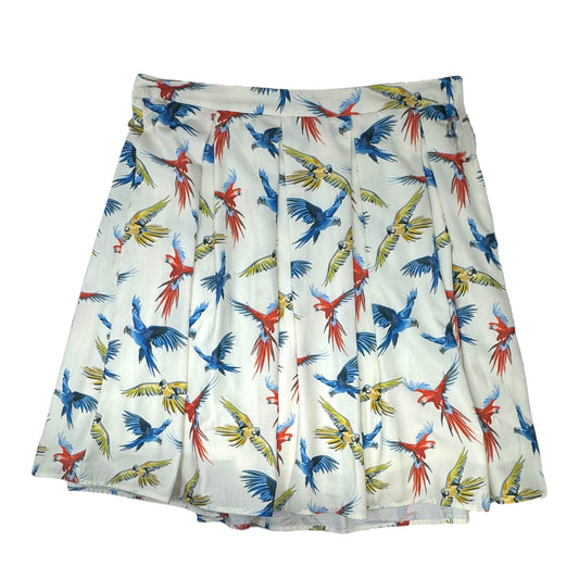 Printed Parrot Skirt Midi Molly Bracken, Size Xl