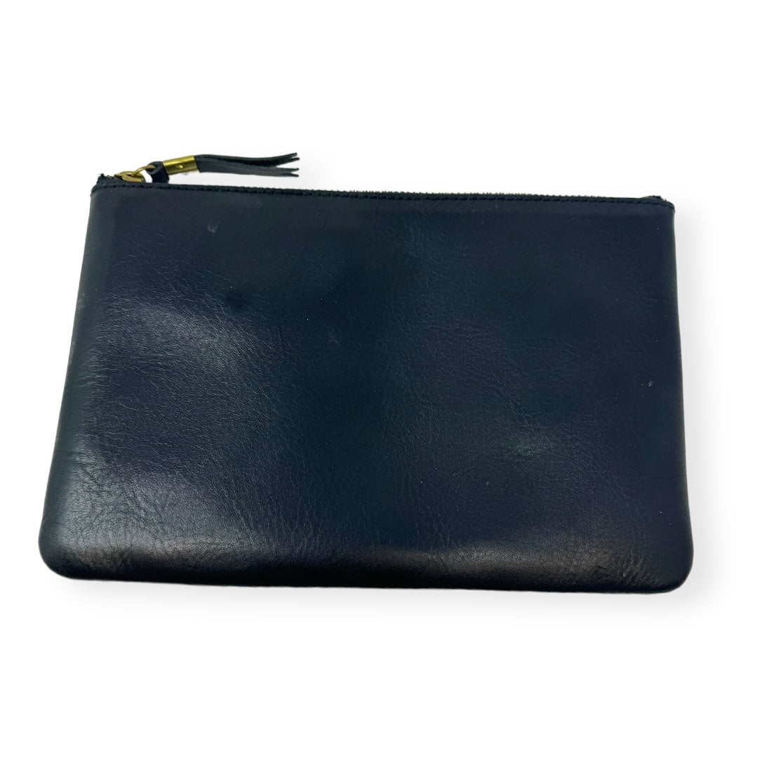 Clutch Leather By Madewell  Size: Medium