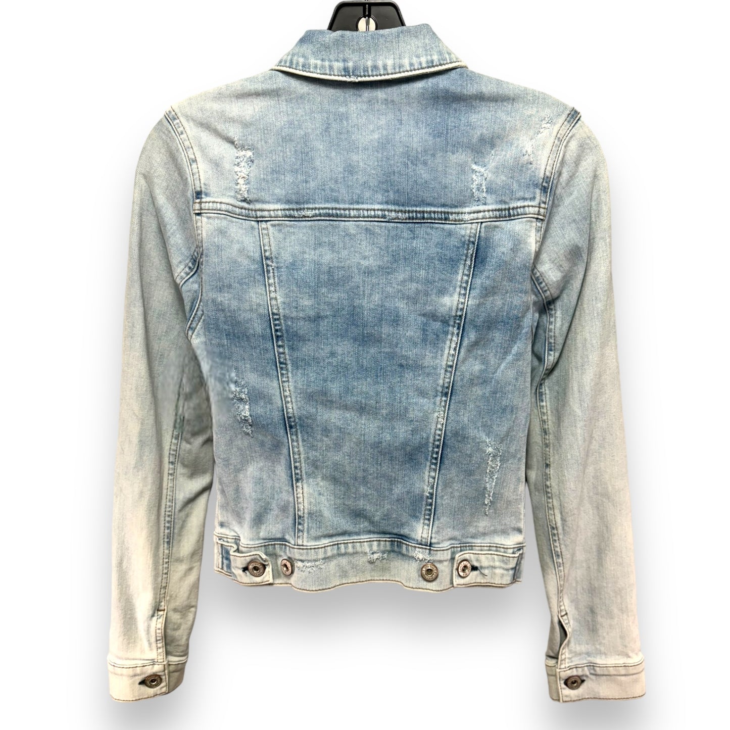 Samantha Recycled Denim Jacket By Mavi In Blue Denim, Size: XS