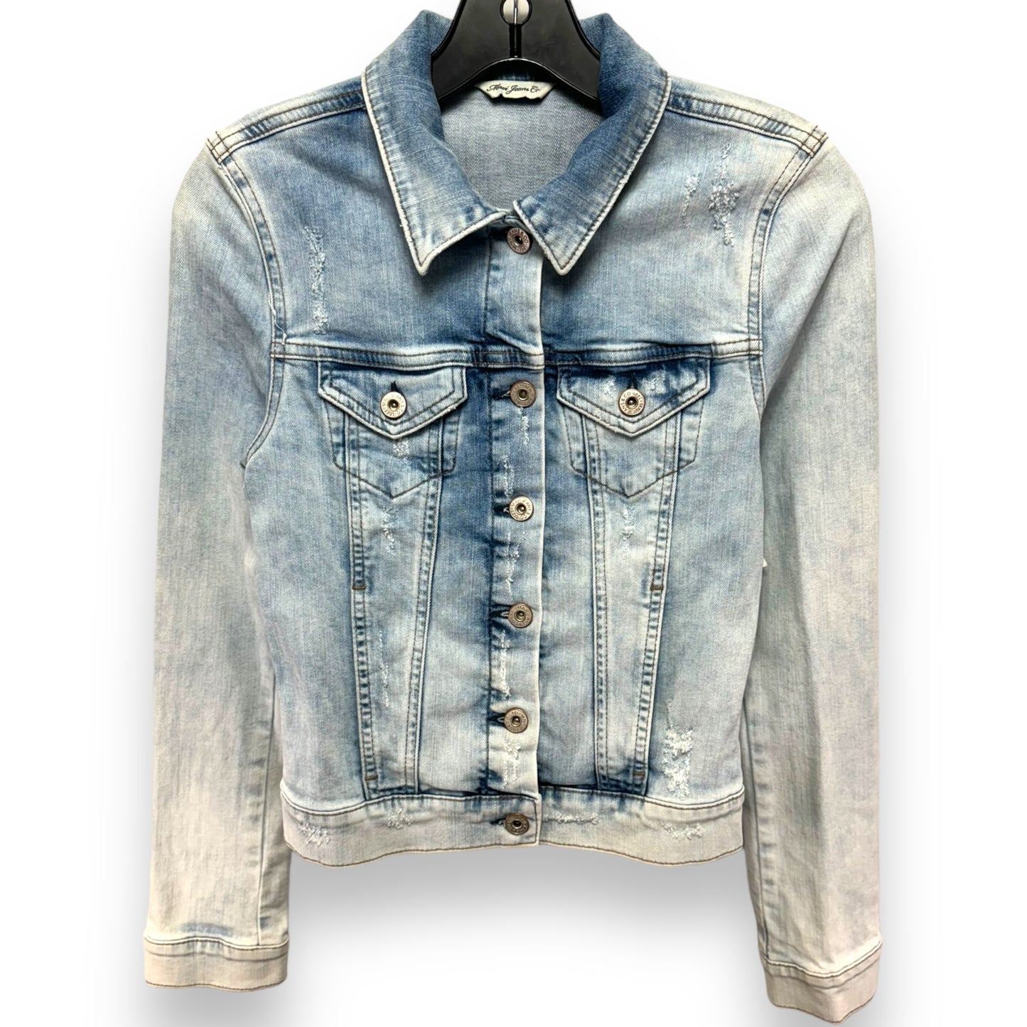 Samantha Recycled Denim Jacket By Mavi In Blue Denim, Size: XS