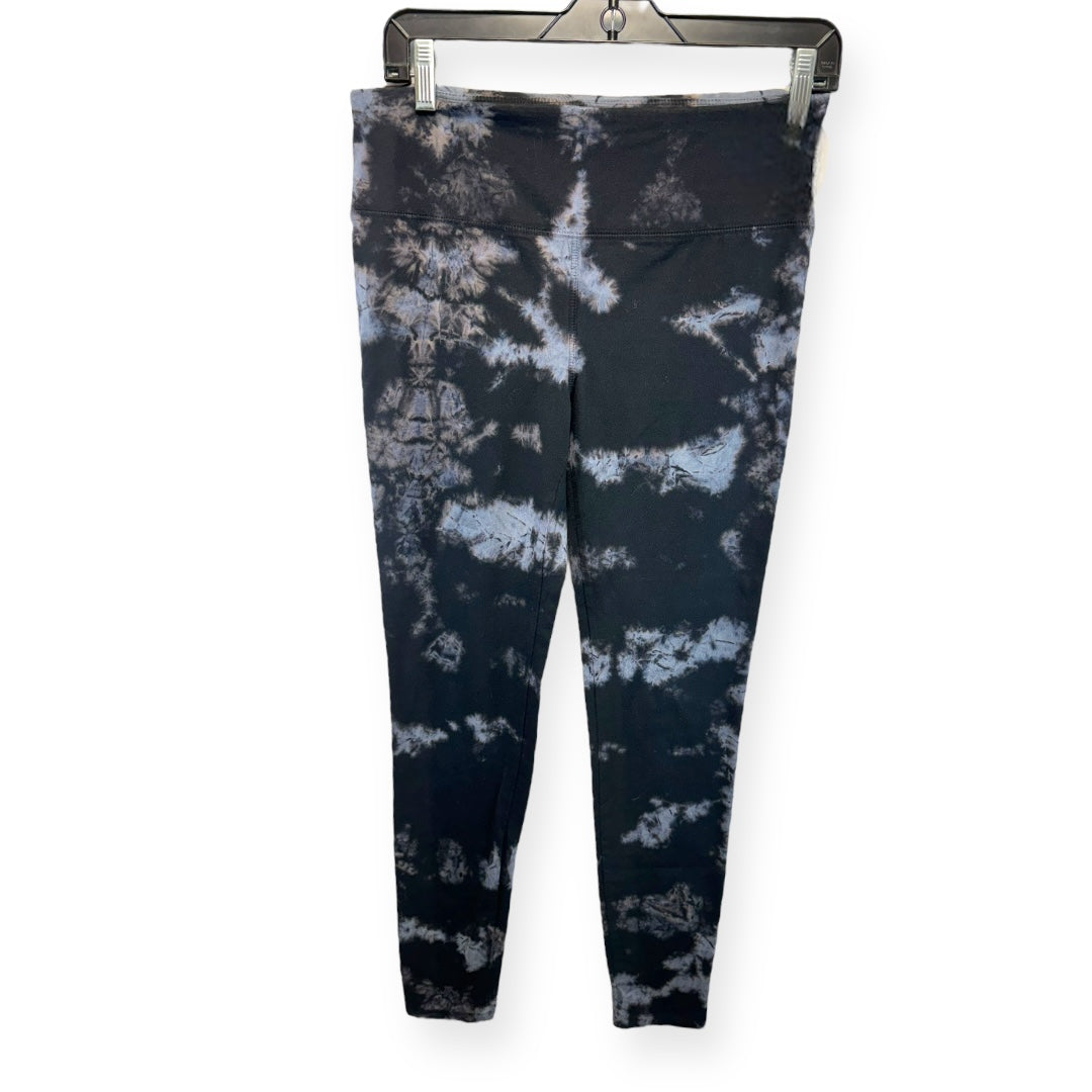 Tie Dye Print Athletic Leggings Soft Surroundings, Size Xs