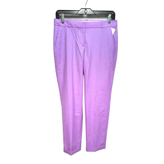 Pants Cropped By J. Crew In Purple, Size: 0