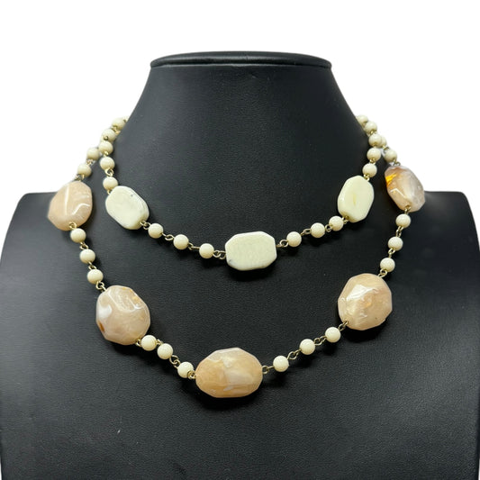 Beaded Layered Necklace By EsMor