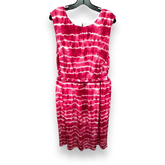 Dress Casual Midi By Jessica Howard In Tie Dye Print, Size: 22womens