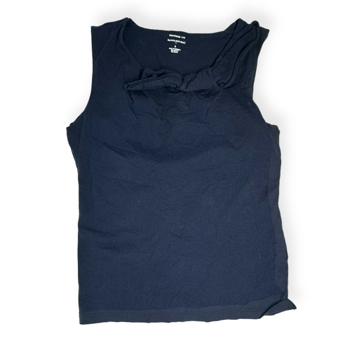 Navy Top Sleeveless Banana Republic, Size S