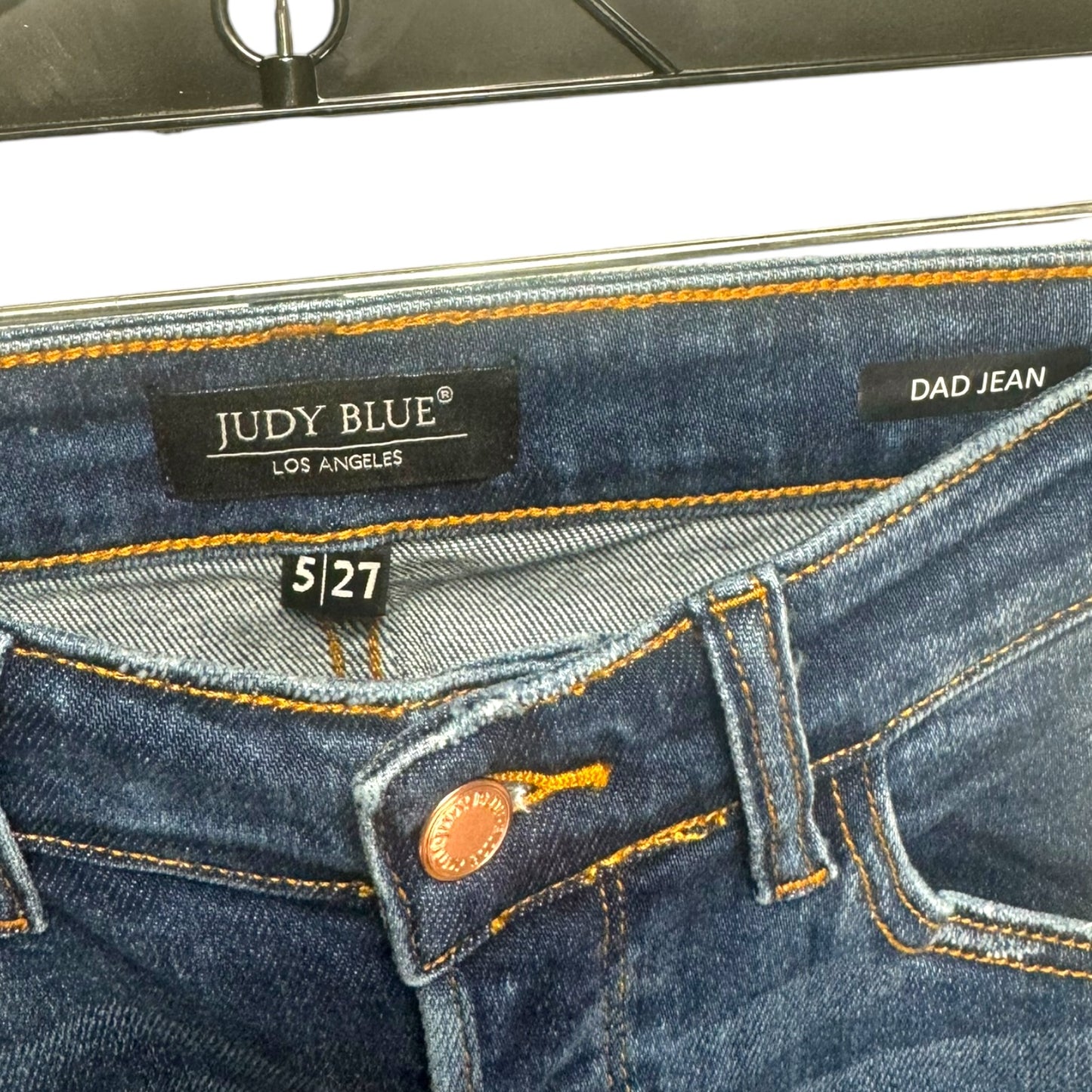 Jeans Straight By Judy Blue In Blue Denim, Size: 5