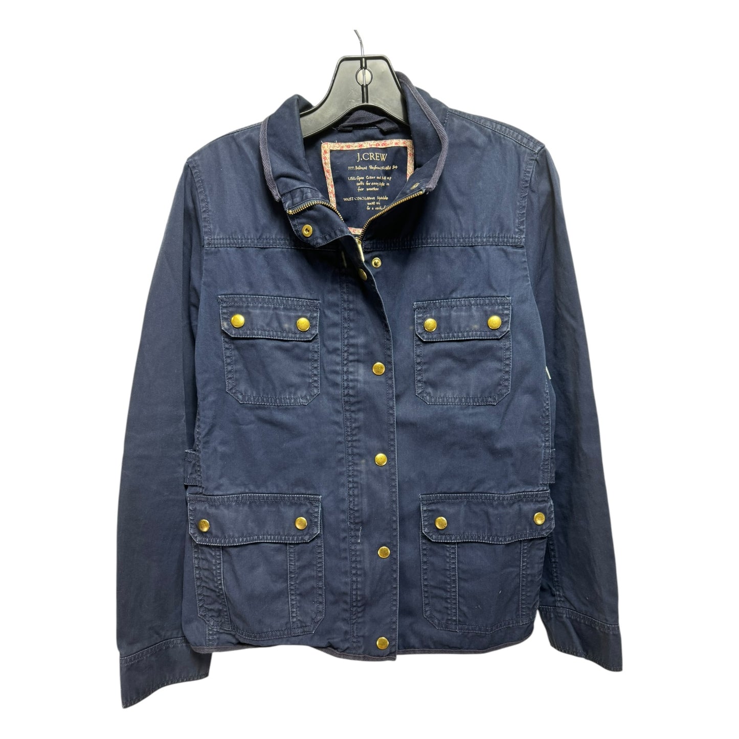 Jacket Utility By J. Crew In Navy, Size: M