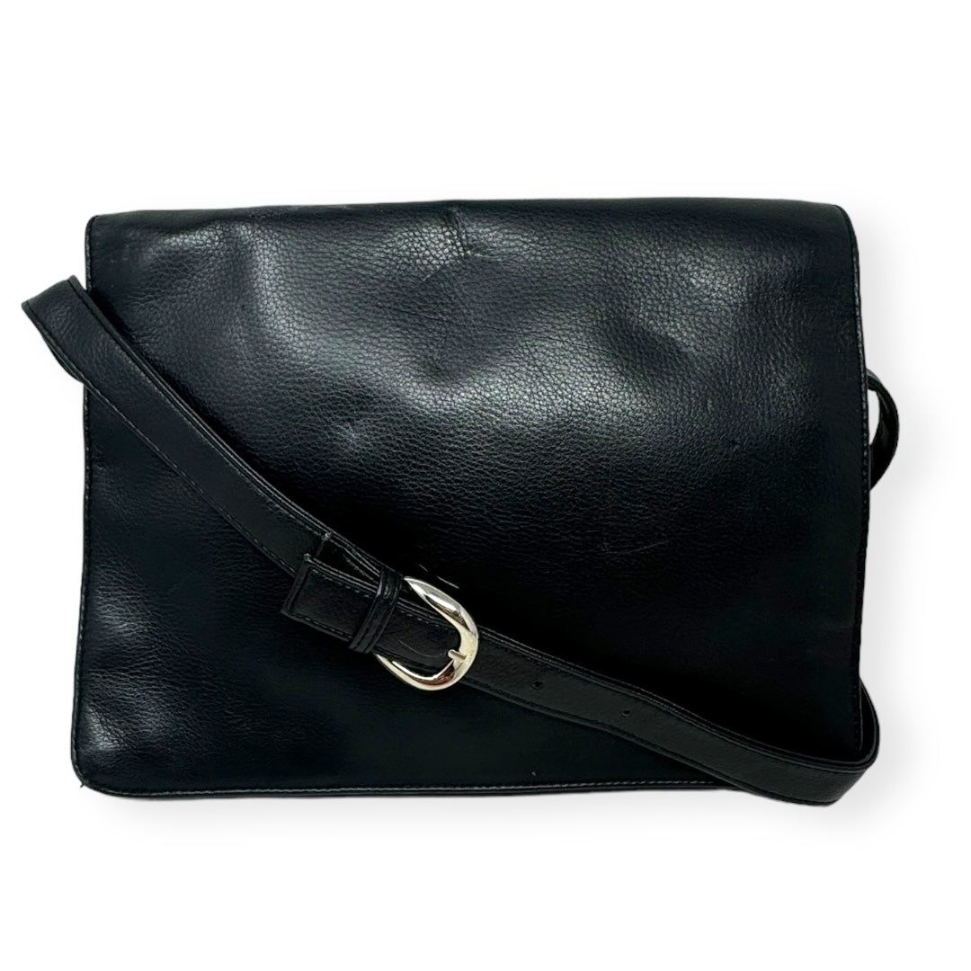 Crossbody Leather By Unbranded, Size: Medium