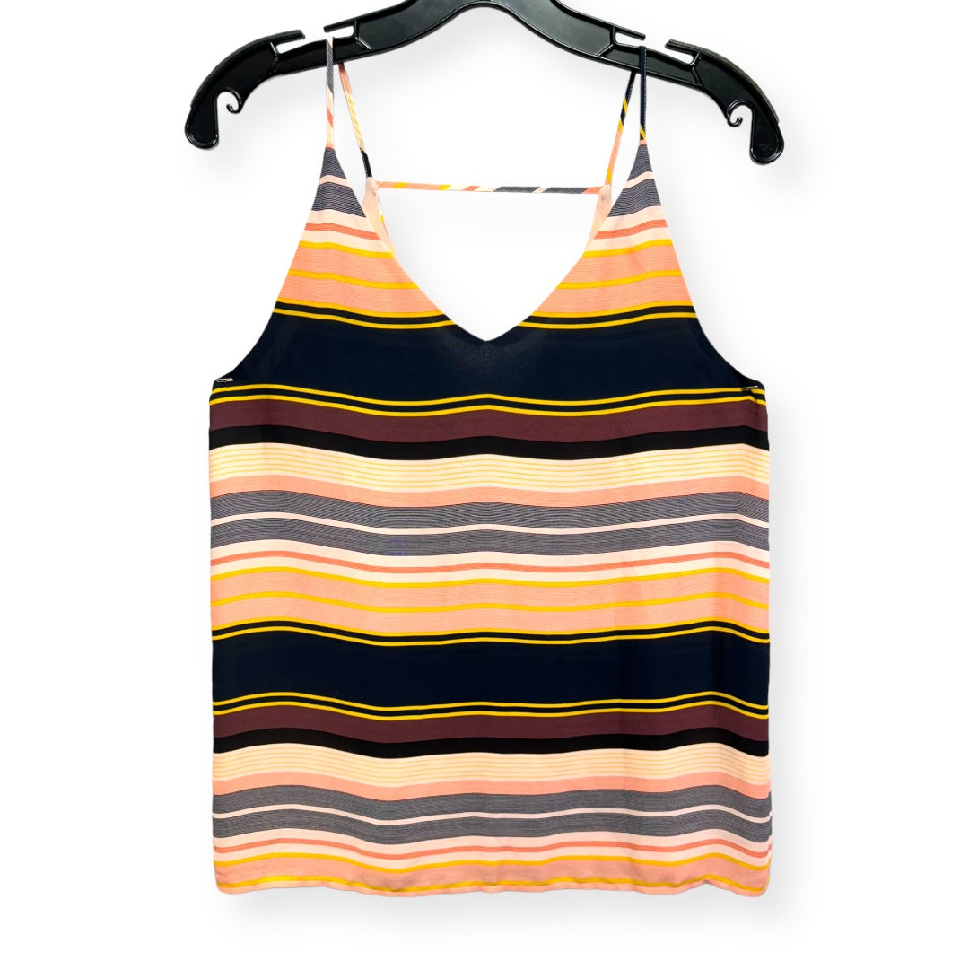 Striped Pattern Top Sleeveless Loft, Size S