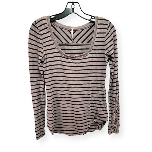 Tuscaloosa Hard Candy Cuff Striped Top By Free People, Size S