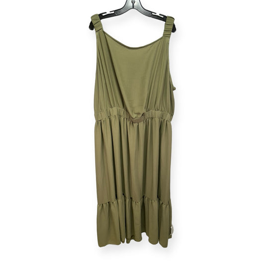 Green Dress Casual Maxi Asos, Size 26