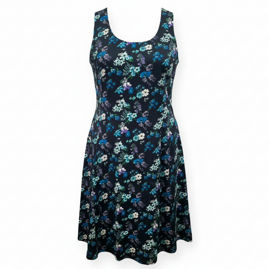 Floral Sleeveless A-Line Dress Designer Derek Lam, Size M