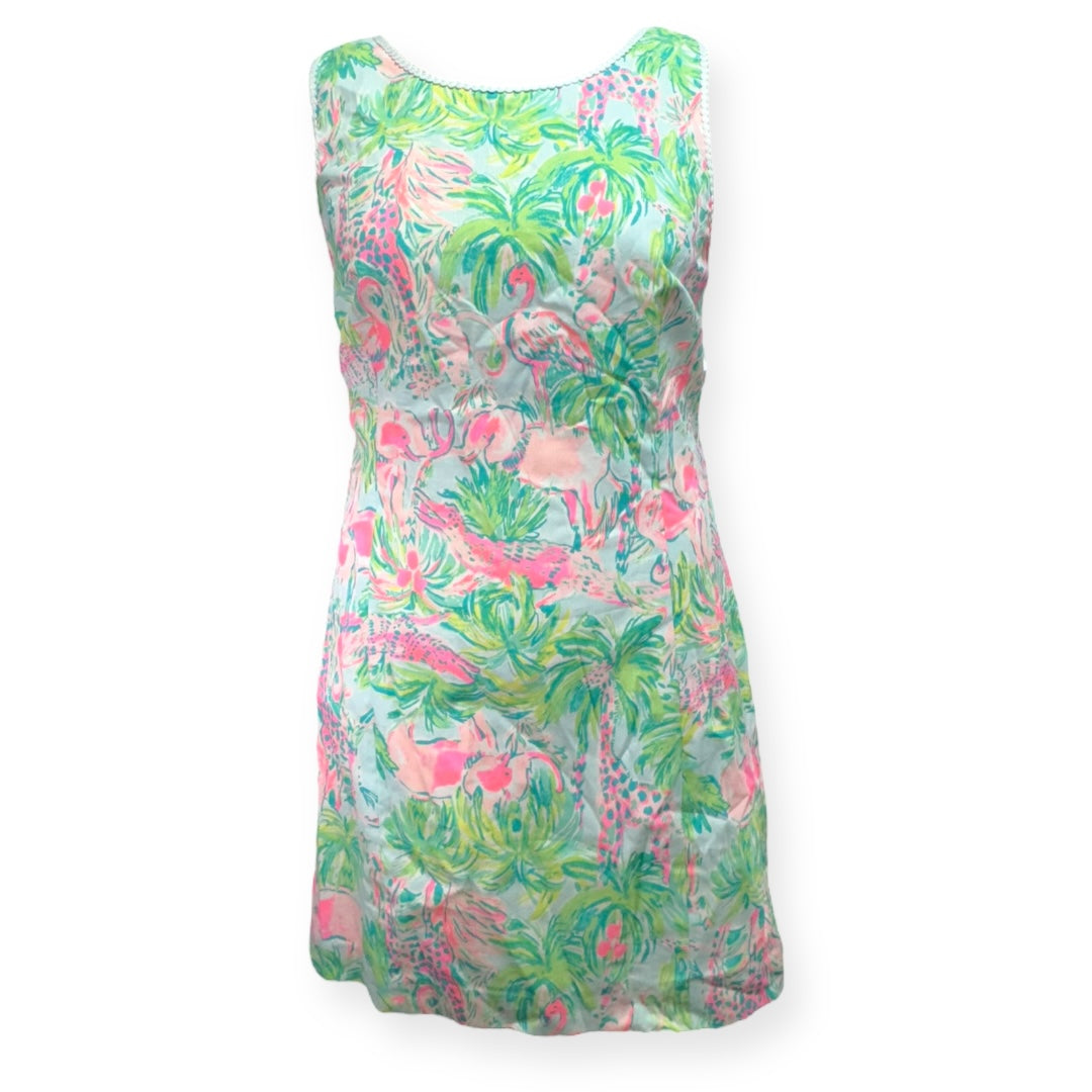 Mila Shift Tropical Print Dress Designer Lilly Pulitzer, Size 16