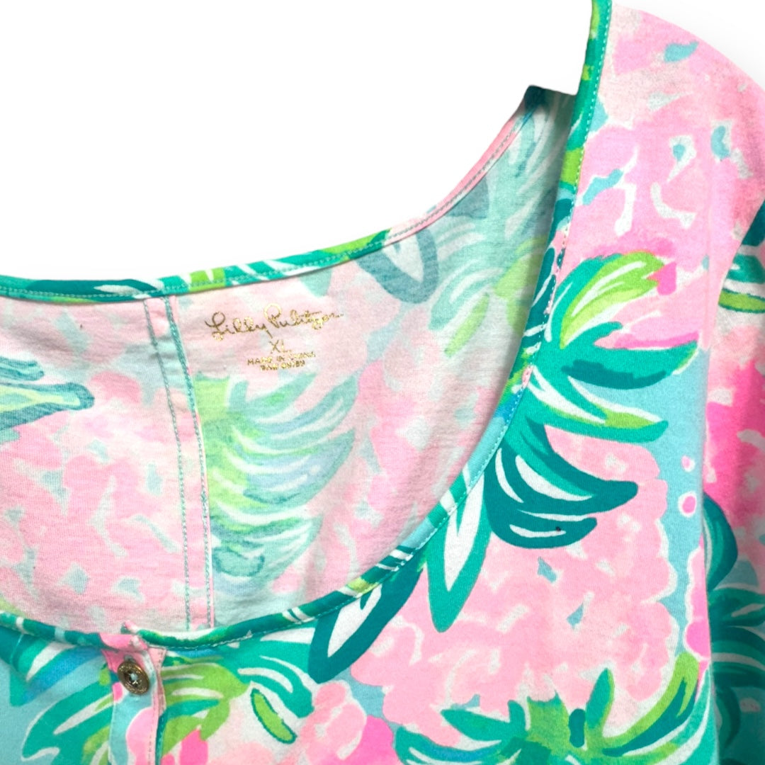 Multi-colored Dress Designer Lilly Pulitzer, Size Xl