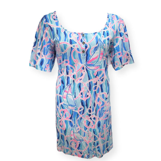 Multi-colored Dress Designer Lilly Pulitzer, Size Xl