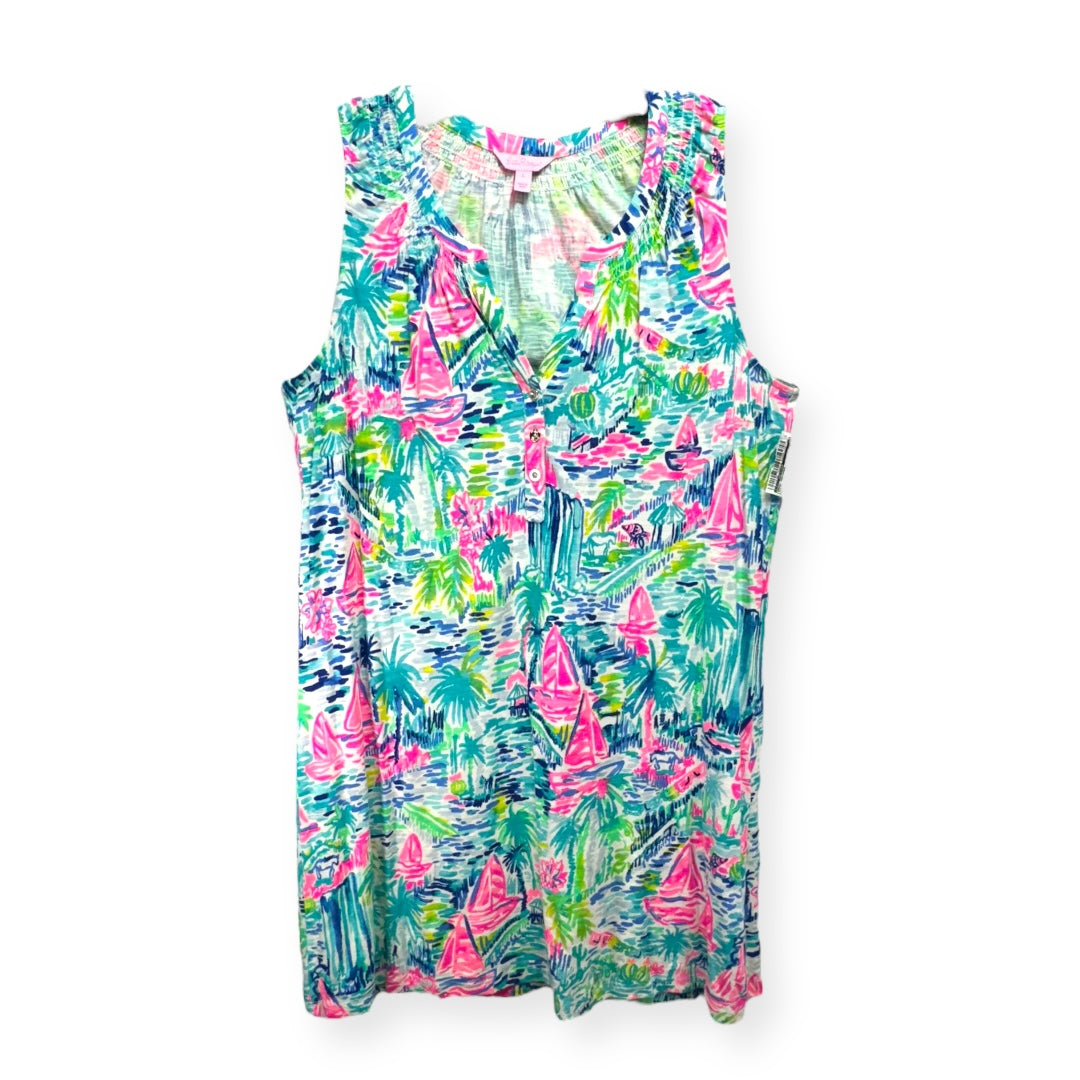 Multi-colored Dress Designer Lilly Pulitzer, Size L