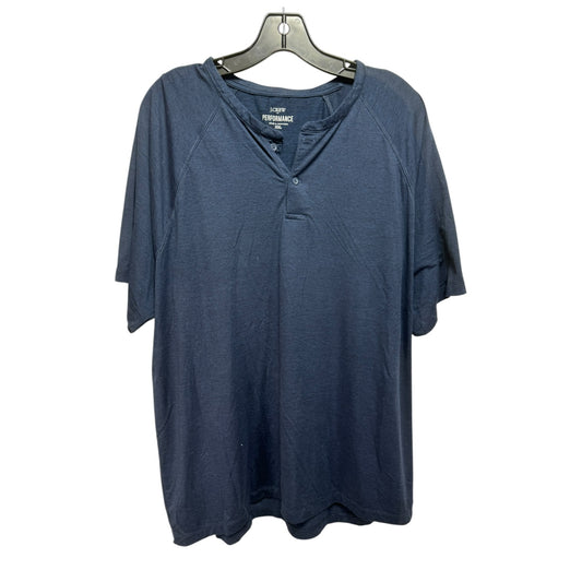 Top Short Sleeve By J. Crew In Navy, Size: Xxl