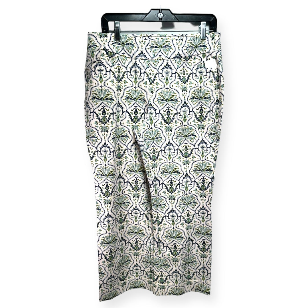 Maren Kick Flare Pants - Hamilton Rug Cream Spartina, Size XXL