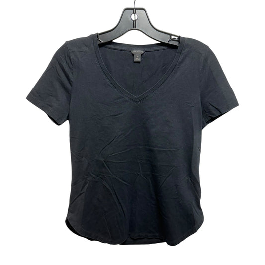 Top Short Sleeve Basic By Ann Taylor In Black, Size: Xs