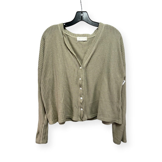 Taupe Sweater Cardigan Anthropologie, Size L