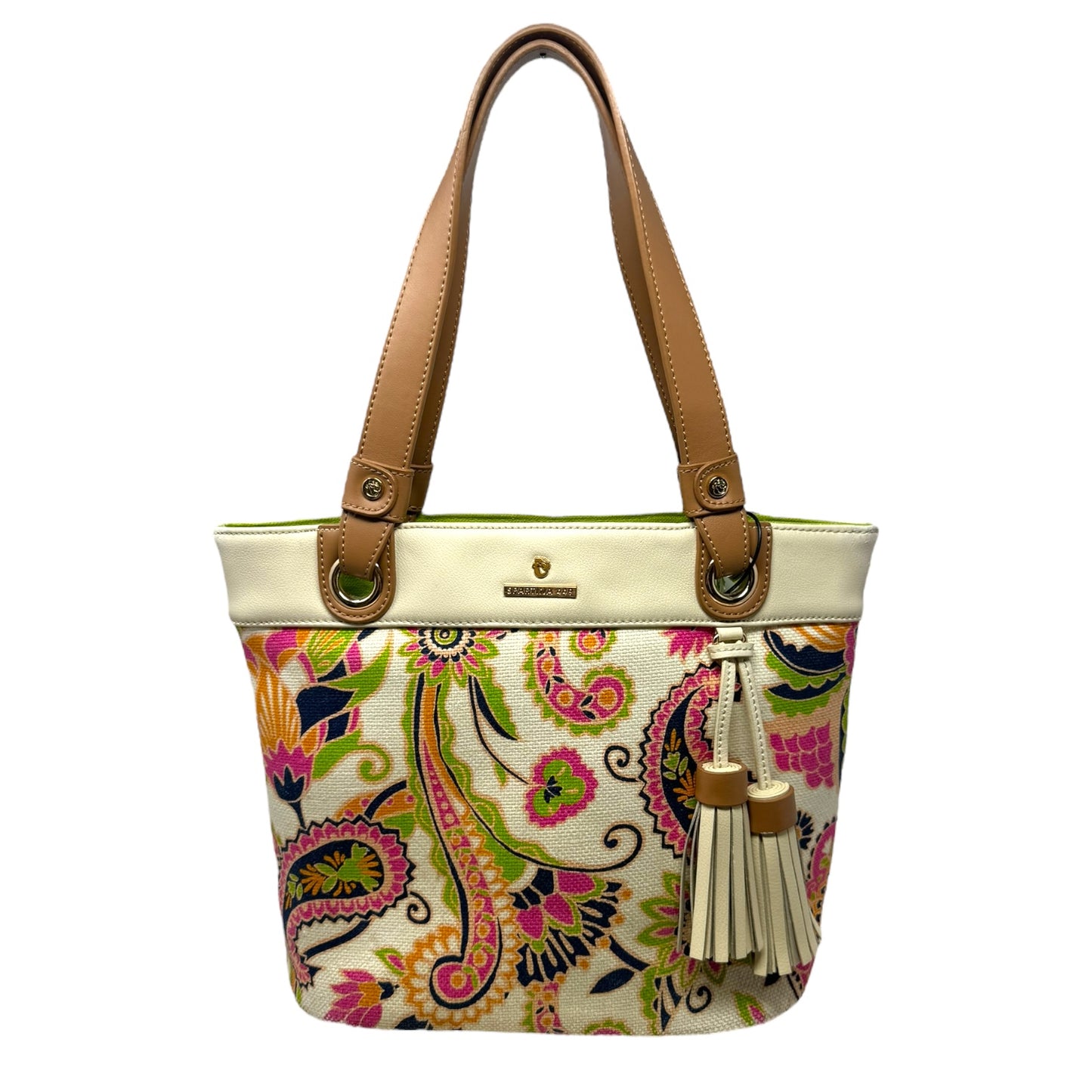 High Ebb Day Tote Designer Spartina, Size Medium