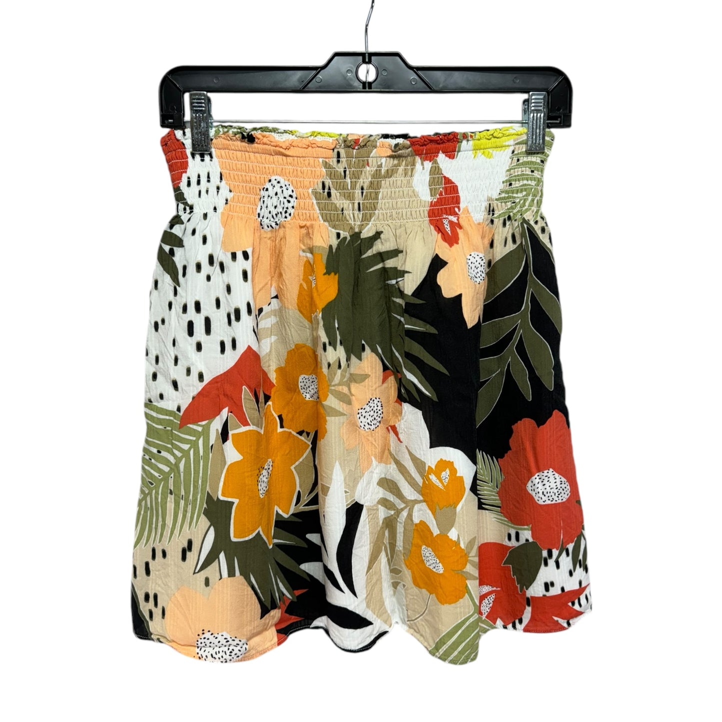 Skirt Mini & Short By Loft In Tropical Print, Size: M