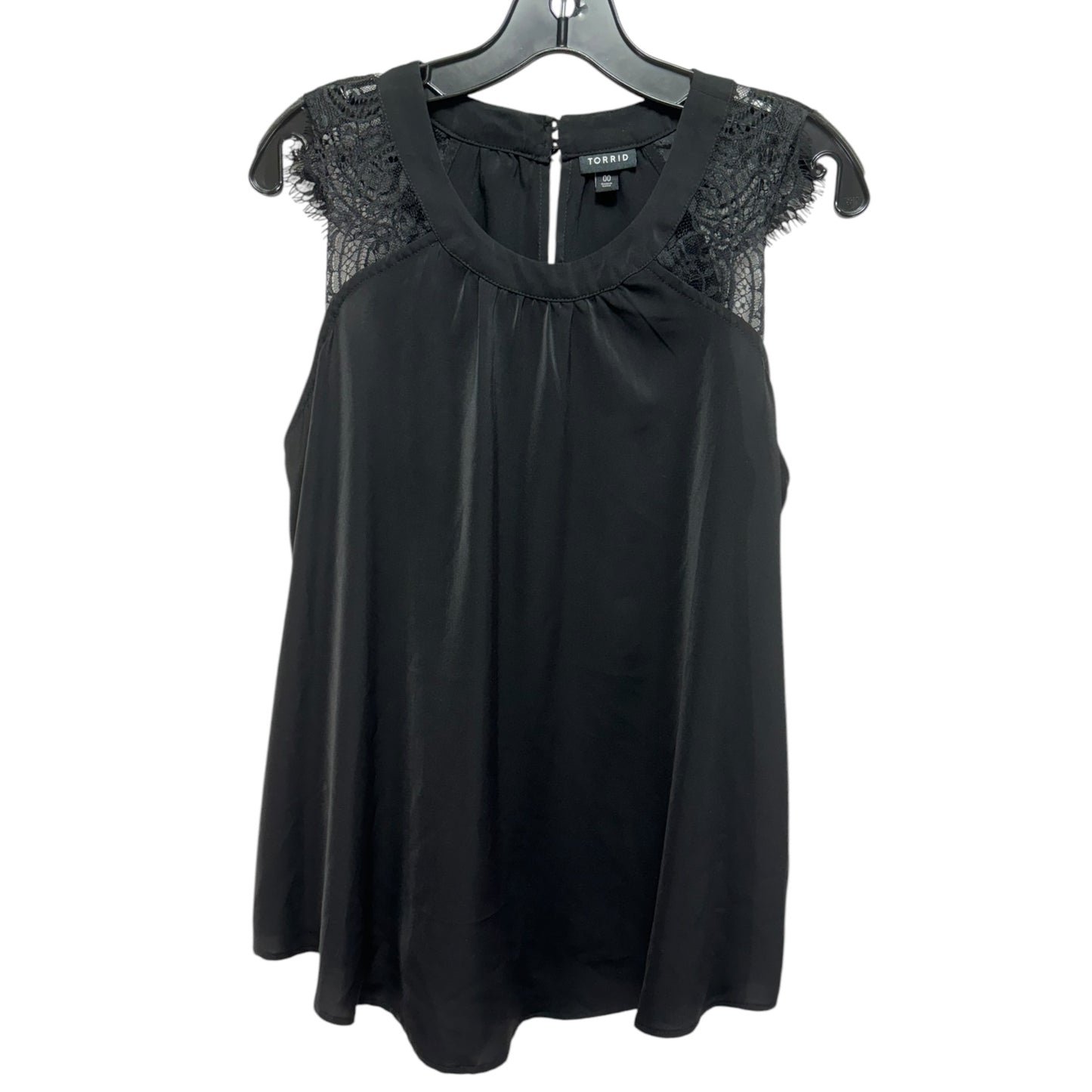 Top Sleeveless By Torrid In Black, Size: M