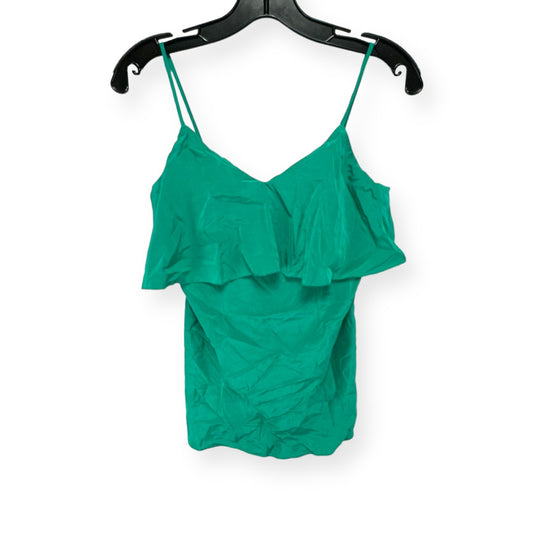 Top Sleeveless Designer By Diane Von Furstenberg In Green, Size: S