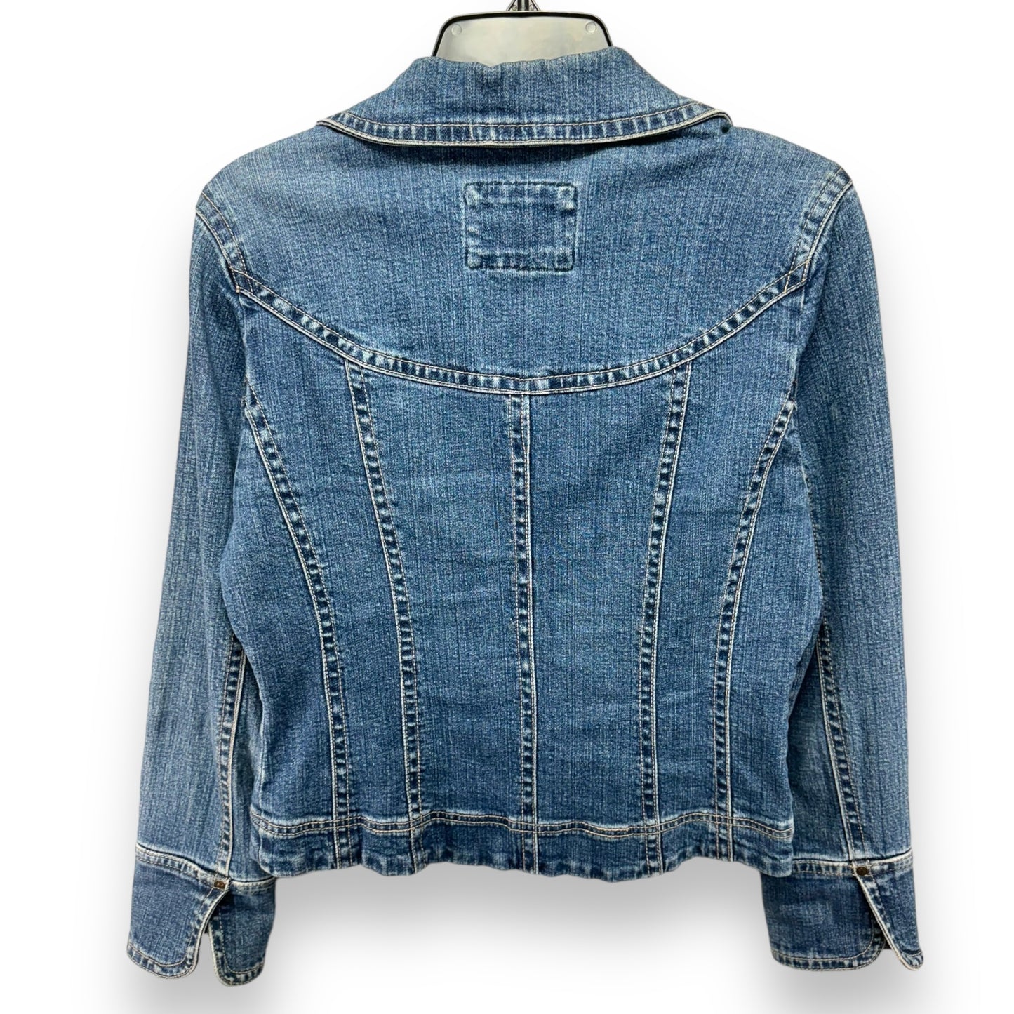 Jacket Denim By Live A Little In Blue Denim, Size: S