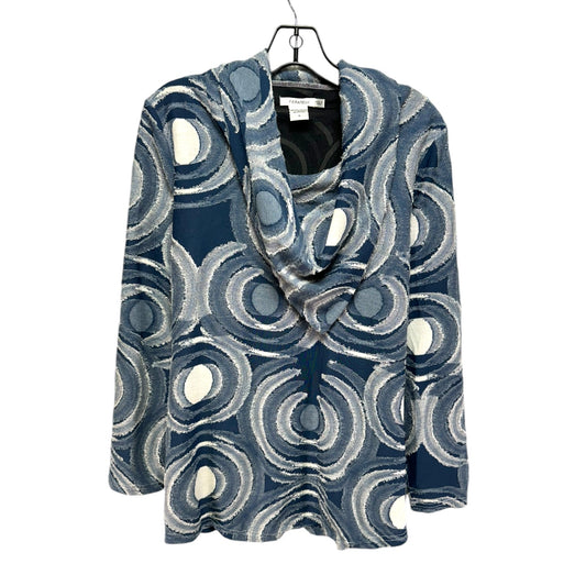 Top Long Sleeve By Feratelli In Blue, Size: S