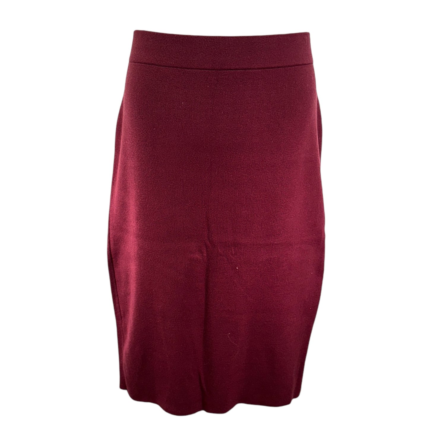 Knit Midi Skirt By Marled In Red, Size: Xl