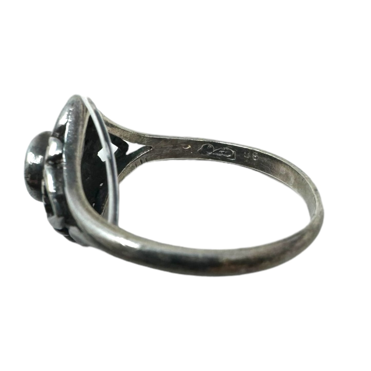 Ring Sterling Silver Unbranded, Size: 4