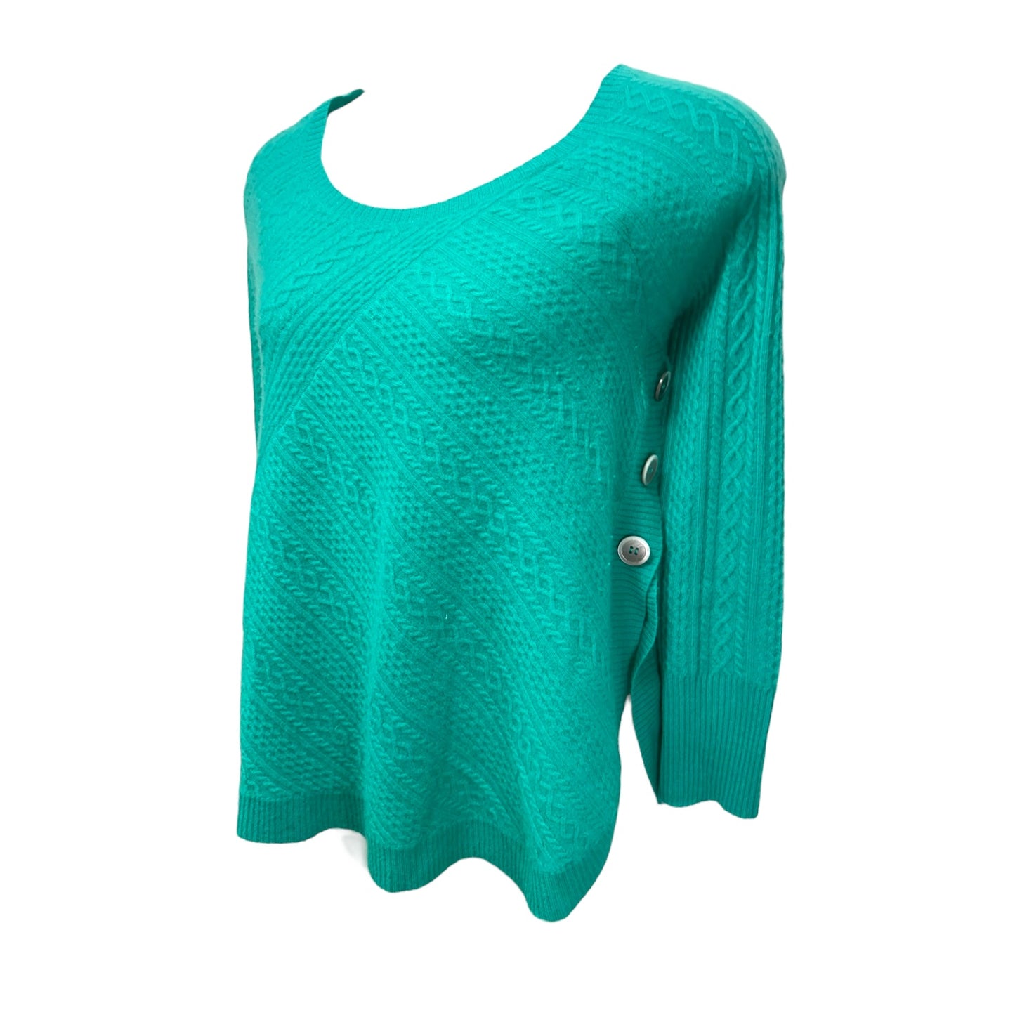 Sweater Cashmere By In Cashmere In Aqua, Size: M