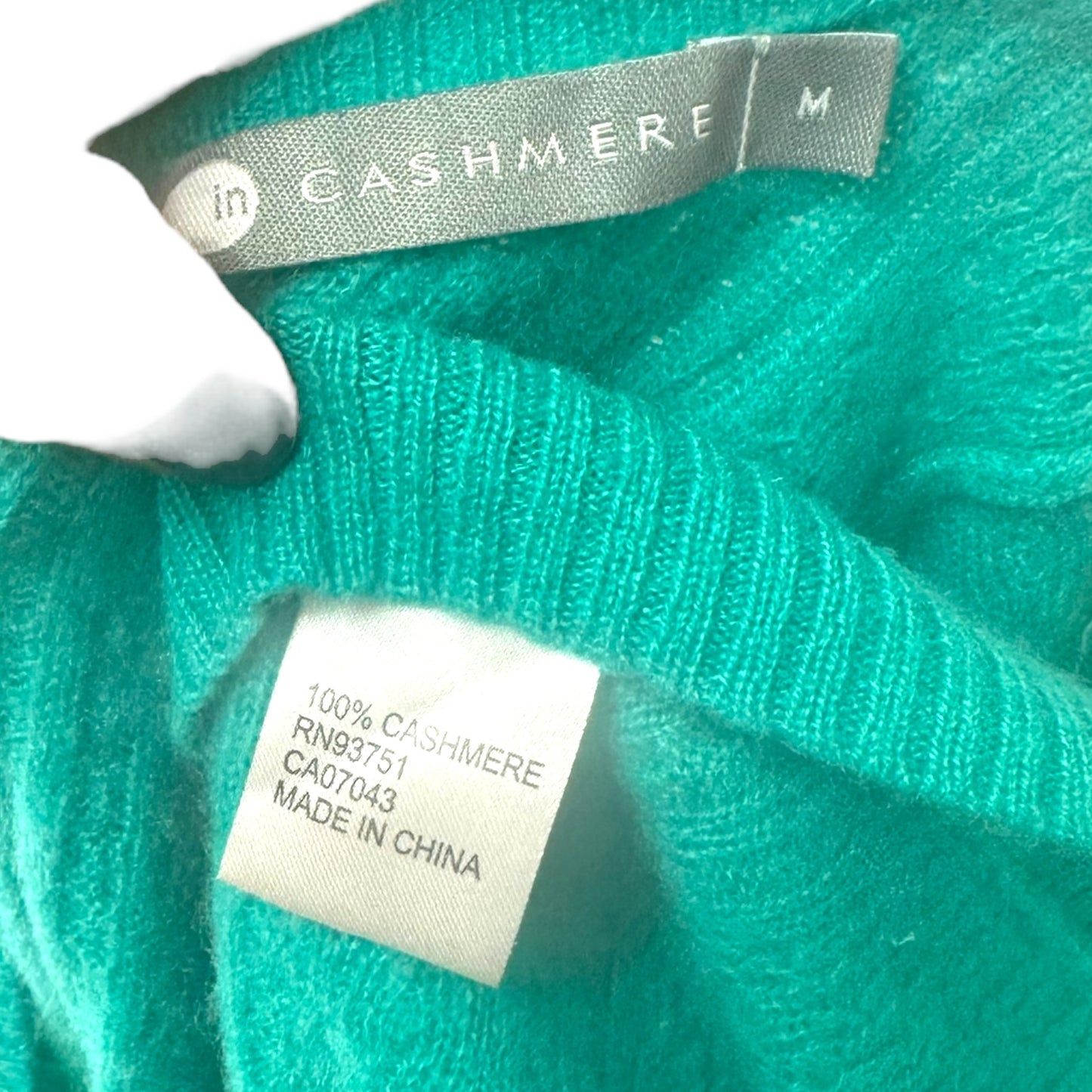 Sweater Cashmere By In Cashmere In Aqua, Size: M